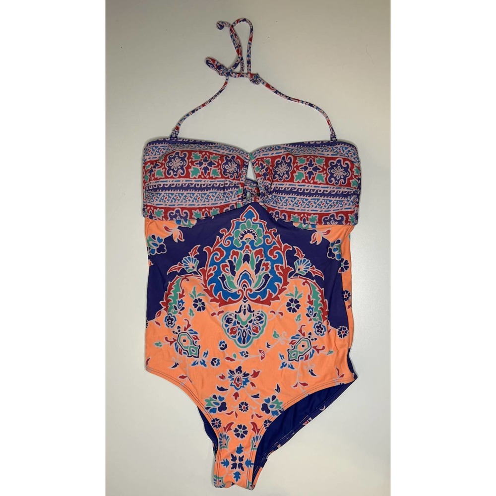 Aerie Paisley One Piece Swimsuit